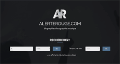 Desktop Screenshot of alerterouge.com
