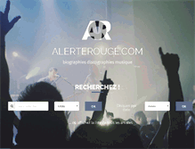 Tablet Screenshot of alerterouge.com